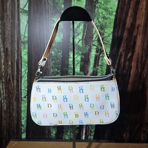 Colorful Monogram Shoulder Bag